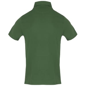 Aquascutum Mens Embroidered Logo Polo Shirt (Military Green)