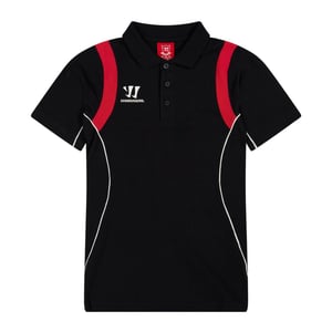 Warrior Trainingspoloshirt voor heren (Zwart)