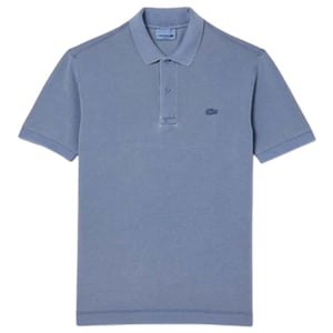 Lacoste Unisex-poloshirt voor volwassenen in dezelfde kleur (Blauw)