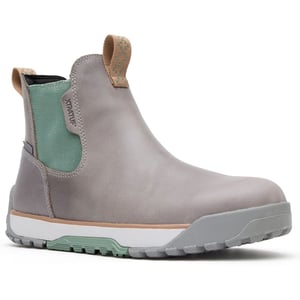 Xtratuf Ankle Deck Leather Leather Women's Grey/Iceberg Wellington Boots