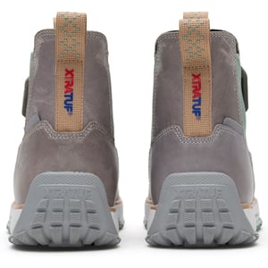 Xtratuf Ankle Deck Leather Leather Women's Grey/Iceberg Wellington Boots