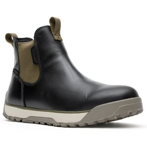Xtratuf Ankle Deck Leather Men's Pirate Black Wellington Boots