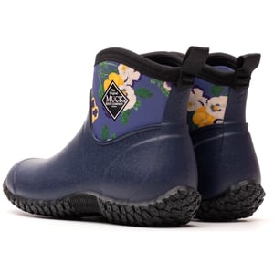 Muck Boots Muckster II Enkellaarsjes Dames Navy Rubber Wellington Boots