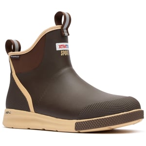 Xtratuf Ankle Deck Boot Sport EVA Men's Chocolate/Tan Wellington Boots