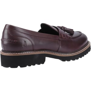 Hush Puppies Ginny Leather Dames Plummer Wijdte Loafers