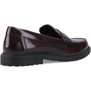 Hush Puppies Verity Instappers Leer Dames Pruim Slippers