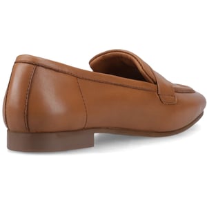 Hush Puppies Sutton Lederen Dames Tan Instappers