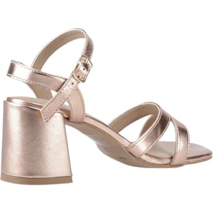 Hush Puppies Nalani Leren Dames Roze Sandalen