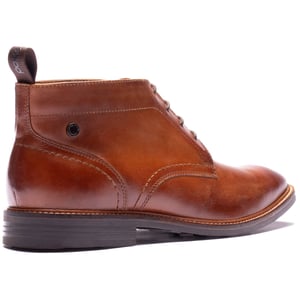 Base London Belgrave Leren Heren WASHED TAN Enkellaarzen