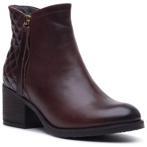 Hush Puppies Halia Läder Kvinnors BRUNA Stövlar