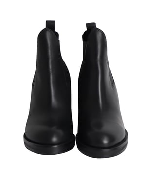 Acne Studios Star Ankle Boots in Black Leather