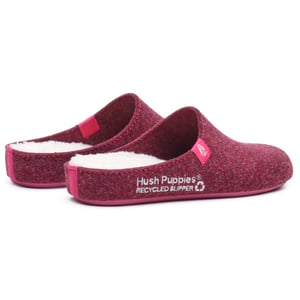 Hush Puppies The Good Slipper Polyester Women's Bordeaux Slippers
