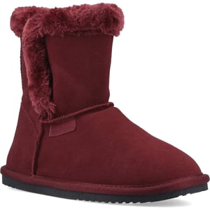 Hush Puppies Ashleigh Suede Dames Bordeaux Slippers