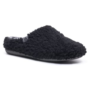 Hush Puppies Bra Textil Kvinnors Svarta Tofflor