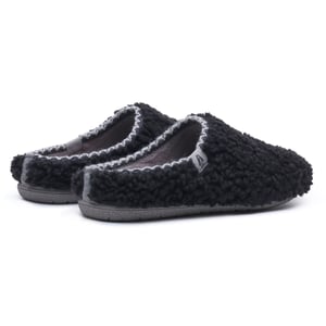 Hush Puppies Bra Textil Kvinnors Svarta Tofflor