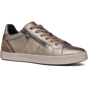 Geox D Blomiee E Dames Taupe Sneakers