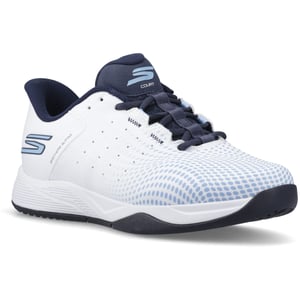 Skechers Slip-ins Relaxed Fit Viper Court Reload Heren Witte/Navy Blauwe Sneakers