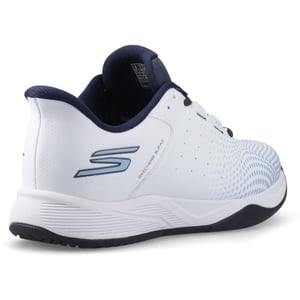 Skechers Slip-ins Relaxed Fit Viper Court Reload Heren Witte/Navy Blauwe Sneakers