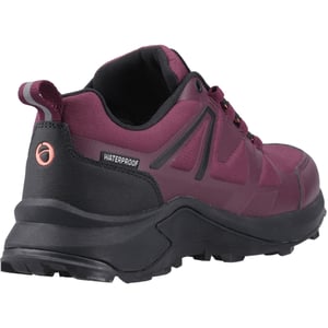 Cotswold Horton Lage Textile Dames Burgundy Wandelschoenen