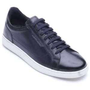 Base London Zammo Leather Men's NAVY Trainers