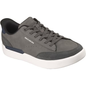 Skechers Verloma Radical Herrskor i Kolgrå Syntet / Mocka