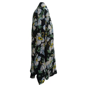 Tom Ford Button-Down Shirt in Floral Print Lyocell