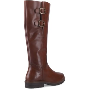 Hush Puppies Tallulah Leren Dames Tan Laarzen