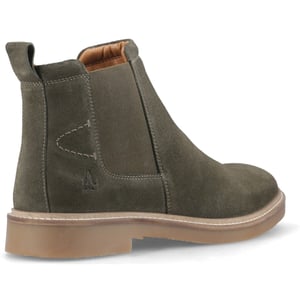 Hush Puppies Gareth Chelsea Leather Men's Khaki Boots