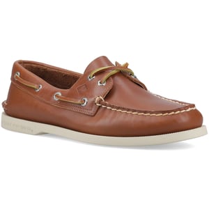 Sperry Authentic 2 Eye Leather Men's Tan Boat Shoes