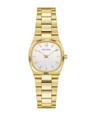 Bulova Super Seville Mini Women's Gold Watch 97L189
