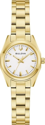 Bulova Surveyor Mini Women's Gold Watch 97L190