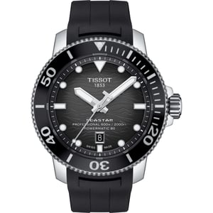 Tissot Seastar 2000 Heren Horloge Zwart T1206071744100