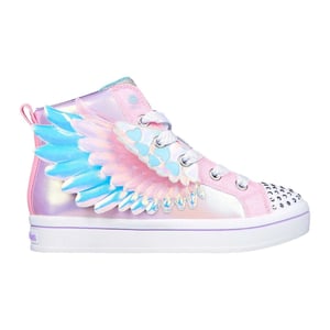 Skechers TwiLites 2.0 höga sneakers för tjejer (Rosa)