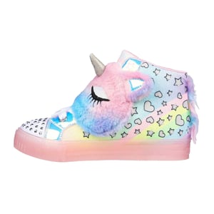 Skechers Shuffle Unicorn-sportschoenen voor meisjes (Roze/Multikleurig)