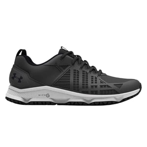 Under Armour Strikefast-vandringskängor för män med snörning (Grått)