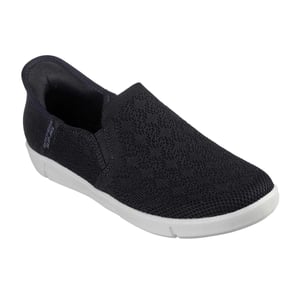 Skechers Dames Breezest Slip-on Sneakers (Zwart)