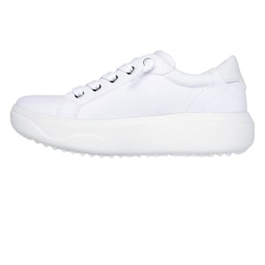 Skechers Popupsmax canvas platformschoenen voor dames (Wit)