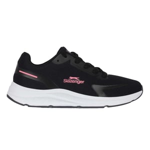 Slazenger Assent-sportschoenen voor kinderen (Zwart/roze)