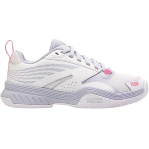 K-Swiss Dames SpeedEx Padel Schoenen (Wit/Roze)