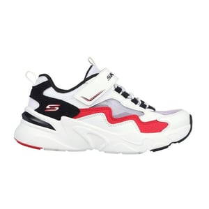 Skechers Mesh-sportschoenen voor kinderen (Wit, Rood, Zwart)