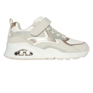 Skechers Uno-träningsskor för flickor (Naturligt)