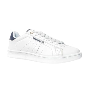 Ellesse Heren Logo Cupsole Sneakers (Wit/Marineblauw)