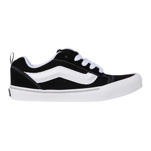 Vans Childrens/Kids Knu Skool Leather Trainers (Black/White)