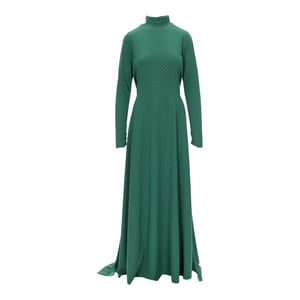 Marc Jacobs Green Crystal Long Gown - '10s