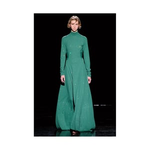 Marc Jacobs Green Crystal Long Gown - '10s
