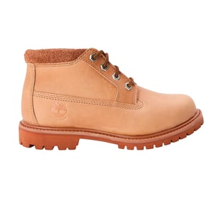 Timberland Waterdichte Nellie-chukka-laarzen van leer voor dames (Lichtrood)