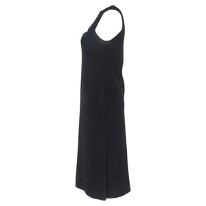 Victoria Beckham VB Body Cutout Midi-jurk in zwarte viscose