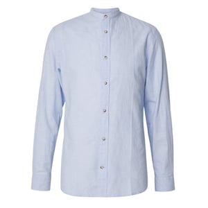 Jack And Jones Heren Regular Shirt Met Lange Mouwen (Zeeblauw)