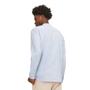 Jack And Jones Heren Regular Shirt Met Lange Mouwen (Zeeblauw)