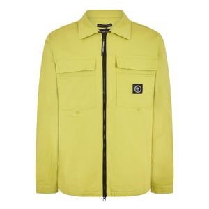 Marshall Artist Overshirt voor heren met doorlopende ritssluiting (Kalk)